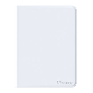 Ultra Pro Zippered PRO Binder 4 Pocket Vivid White - Sweets and Geeks