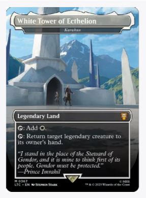 White Tower of Ecthelion - Karakas - Commander: The Lord of the Rings: Tales of Middle-earth - #0367 - Sweets and Geeks