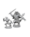 Magic the Gathering Unpainted Miniatures: W4 Arlinn Kord & Tovolar