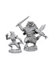 Magic the Gathering Unpainted Miniatures: W4 Arlinn Kord & Tovolar