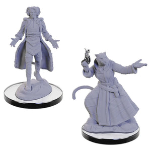 Critical Role Unpainted Miniatures: Lucien Tavelle & Cree Deeproots - Sweets and Geeks