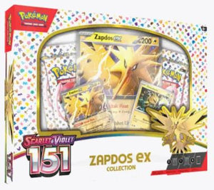 Scarlet & Violet 151: Zapdos ex Collection - Sweets and Geeks
