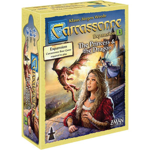 Carcassonne Expansion 3 - The Princess and The Dragon - Sweets and Geeks