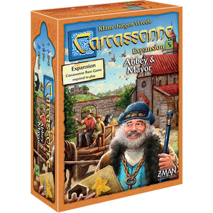Carcassonne Expansion 5 - Abbey and Mayor - Sweets and Geeks