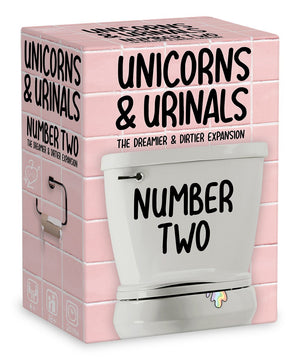 Unicorns & Urinals: Number Two Card Game - Sweets and Geeks