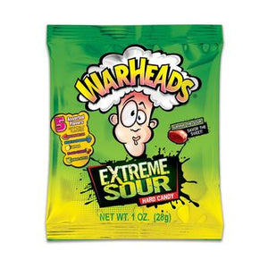 WARHEADS Extreme Sour Hard Candy 1 oz. Bag - Sweets and Geeks