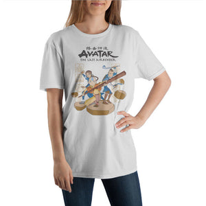Avatar the Last Airbender White Unisex Tee - Sweets and Geeks