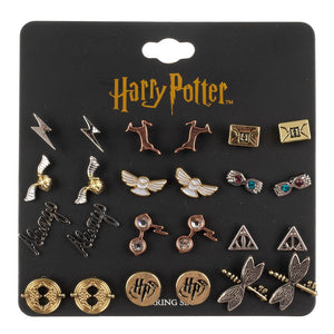 Harry Potter 12 Pack Earring Set - Sweets and Geeks
