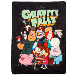 Gravity Falls Fleece Throw Blanket - Sweets and Geeks