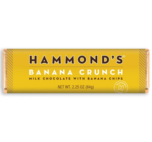 Hammond's Bar Banana Crunch - Milk - Sweets and Geeks