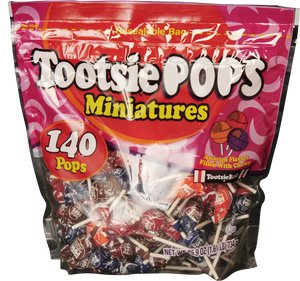 Tootsie Pops Minis 140ct 26oz - Sweets and Geeks