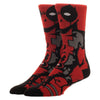 Marvel Comics Deadpool Animigos 360 Character Socks - Sweets and Geeks