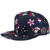 Naruto x Hello Kitty Limited Edition AOP Flat Bill Snapback - Sweets and Geeks