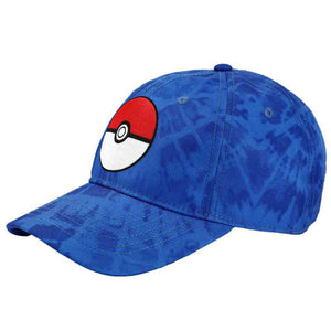Pokemon Pokeball Blue Tie Dye Hat - Sweets and Geeks