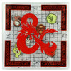 Dungeons & Dragons Stacking Glass Coasters Set of 4 - Sweets and Geeks