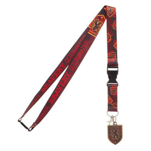 Harry Potter Gryffindor Crest Lanyard - Sweets and Geeks