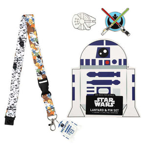 Star Wars Rebel Empire Characters Lapel Pins & Lanyard Box Set - Sweets and Geeks