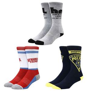 Stranger Things Icon 3 Pair Crew Socks - Sweets and Geeks