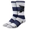 Harry Potter Ravenclaw Rugby Stripe Crew Socks - Sweets and Geeks