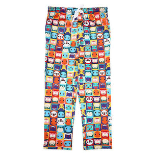 Pokemon Character Faces AOP Sleep Pants - Sweets and Geeks