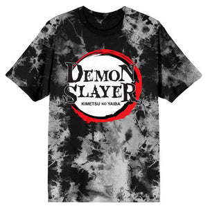 Demon Slayer Logo Tie Dye Unisex Tee (XXL) - Sweets and Geeks