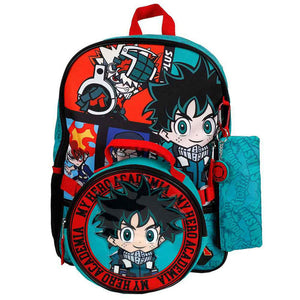 My Hero Academia Plus Ultra 5 pc Backpack Set - Sweets and Geeks