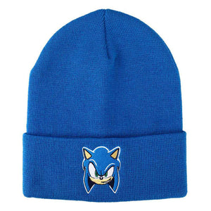 Sonic the Hedgehog Embroidered Cuff Beanie - Sweets and Geeks