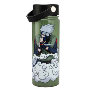 Naruto Kakashi 17 oz. Stainless Steel Water Bottle - Sweets and Geeks