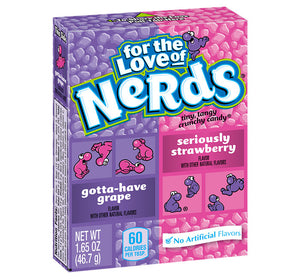 NERDS GRAPE & STRAWBERRY - Sweets and Geeks
