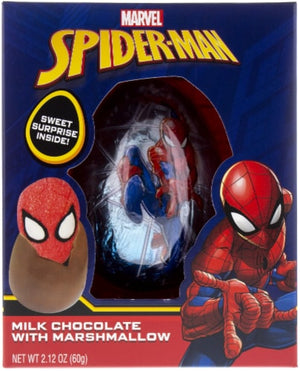 Spider-Man Milk Chocolate Egg with Marshmallow - Sweets and Geeks