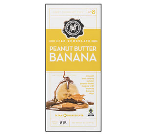 C3 3.5 oz. Chocolate Bar - Peanut Butter Banana - Sweets and Geeks