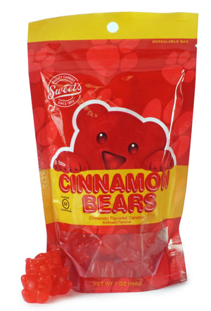 SWEET CINNAMON BEARS STAND UP PEG BAG - Sweets and Geeks
