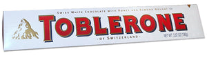 Toblerone Bar - White - Sweets and Geeks