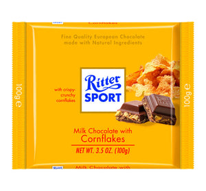 Ritter Sport Milk W/ Cornflakes 3.5 OZ - Sweets and Geeks