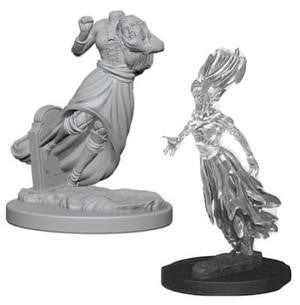 Dungeons & Dragons Nolzur's Marvelous Unpainted Miniatures: W1 Ghost & Banshee - Sweets and Geeks
