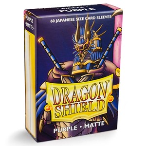 Dragon Shield Small Matte Sleeves - Purple - Sweets and Geeks