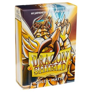 Dragon Shield Small Matte Sleeves - Gold - Sweets and Geeks