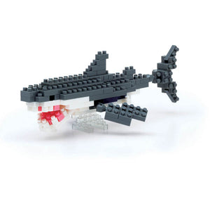 Kawada Nanoblock: Great White Shark - Sweets and Geeks