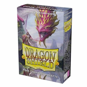Dragon Shield Small Matte Sleeves - Pink - Sweets and Geeks