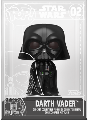 Funko Pop! Die-Cast: Star Wars - Darth Vader #02 (common) - Sweets and Geeks