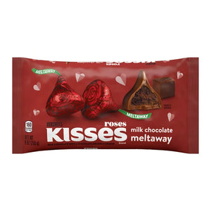 Hershey Kiss Valentine Roses Milk Chocolate Meltaway 7oz - Sweets and Geeks