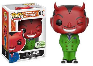 Funko Pop!: Funko - El Diablo (Green Suit) (3000 PC) ECCC #03 - Sweets and Geeks