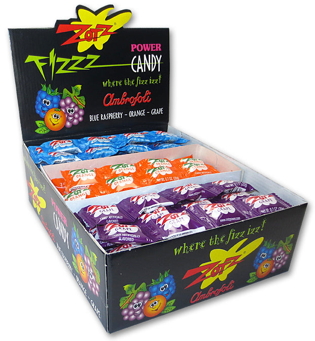 Zotz Blue Raspberry Orange Grape 0.7oz Strings – Sweets and Geeks
