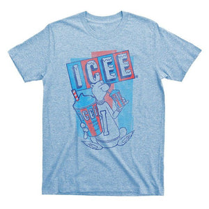 ICEE FADED LOGO T-SHIRT ICEE BEAR - Sweets and Geeks