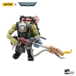 JoyToy Warhammer 40K Ork Kommandos Burna Boy Ragrob 1/18 Scale Figure Set - Sweets and Geeks