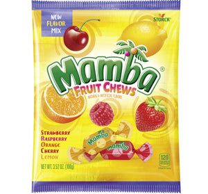 MAMBA FRUIT CHEWS PEG BAG - Sweets and Geeks