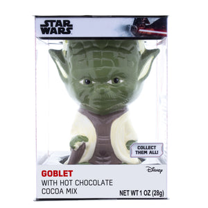 Star Wars Goblet with Hot Cocoa Mix - Yoda - Sweets and Geeks