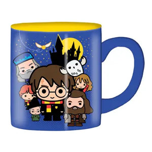 14oz. Ceramic Mug - Harry Potter - Chibi Group Scene - Sweets and Geeks