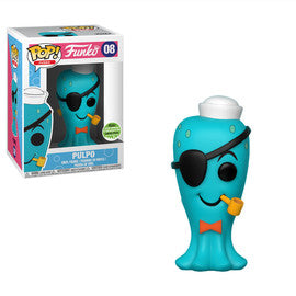 Funko Pop! Funko - Pulpo #08 (Blue) (2500 PCS) - Sweets and Geeks