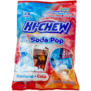 MORINAGA Hi-Chew Chewy Juicy Candy Soda Pop Ramune Cola Flavor 80g - Sweets and Geeks